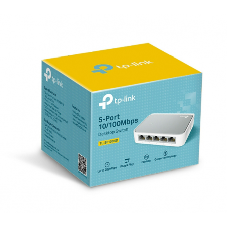 SWITCH TP-LINK TL-SF1005D 5 PORTAS 10/100